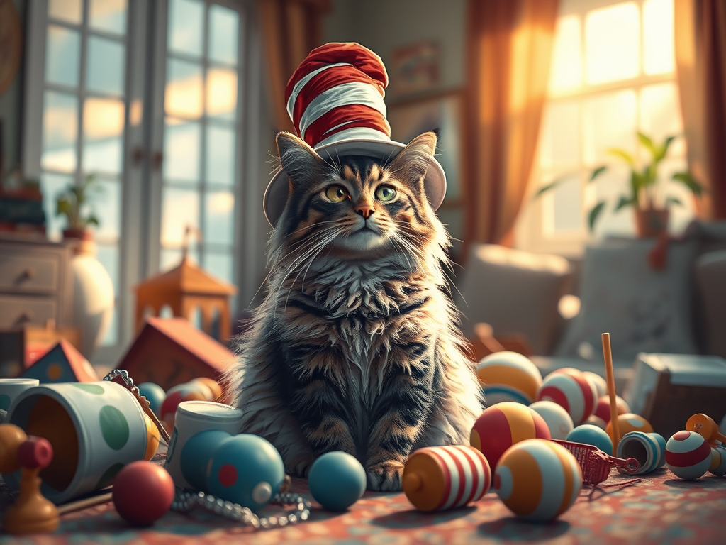 Freya’s Cat in the&nbsp;Hat