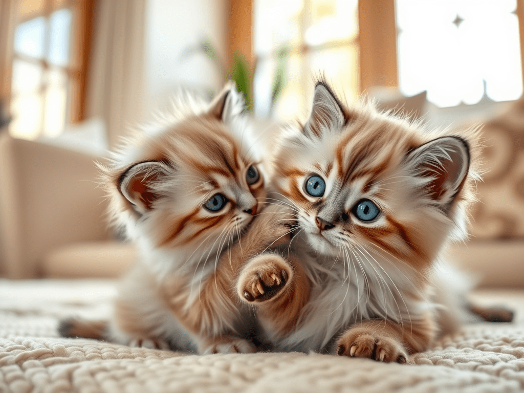 Loving Sisters: When Kittens&nbsp;Bond